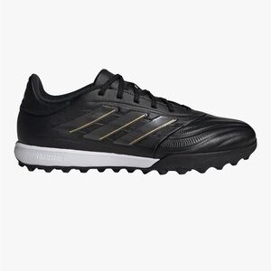 Adidas Men's Black and Gold Athletic Shoes